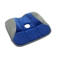 thumbnail image 2 of Cojín de asiento para sentarse durante mucho tiempo, portátil, suave para silla de oficina, cómodo, ergonómico, cojín de sofá, almohadilla de silla Azul, 2 of 10