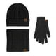 thumbnail image 1 of Juego de gorro de invierno, bufanda, guantes con pantalla táctil para hombres y mujeres, color negro, 1 of 5
