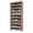 Coffee, variant on HioHa 10-Tier Shoe Rack with Dustproof Cover, Holds 27 Pairs, Space Saving Organizer for Closet, Entryway, Non-Woven Fabric, 63 Inch Height, Black