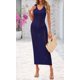 thumbnail image 4 of Traje de baño Cover Up BTFBM de ganchillo para mujer, color azul marino, talla S, 4 of 9