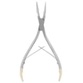 thumbnail image 1 of Pinzas de extracción dental de acero inoxidable para fragmentos residuales de raíz dental., 1 of 14