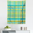 thumbnail image 1 of Plaid Tapestry, Traditional Scottish Inspired Geometric Abstract Illustration Grid Horizontal Lines, Fabric Wall Hanging Decor for Bedroom Living Room Dorm, 5 Sizes, Multicolor, by Ambesonne, 1 of 1