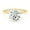 10K Yellow Gold, variant on 2.00 Carat (ctw) 6-Prong Solitaire Engagement Rings For Women, Round Lab Created Moissanite Promise Ring For Her In 10k Solid Rose Gold | VVS1 Quality 2 ct Ring Size-8.5