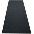 thumbnail image 4 of RevTime Rubber Treadmill Mat 6.5'x3', Black with Blue Flecks, 4 of 5