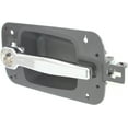 thumbnail image 2 of Replacement REPI462157 Exterior Door Handle Compatible with 2008-2011 International 3200 2008-2012 4100 Front, Right Passenger Black bezel with chrome lever, 2 of 3