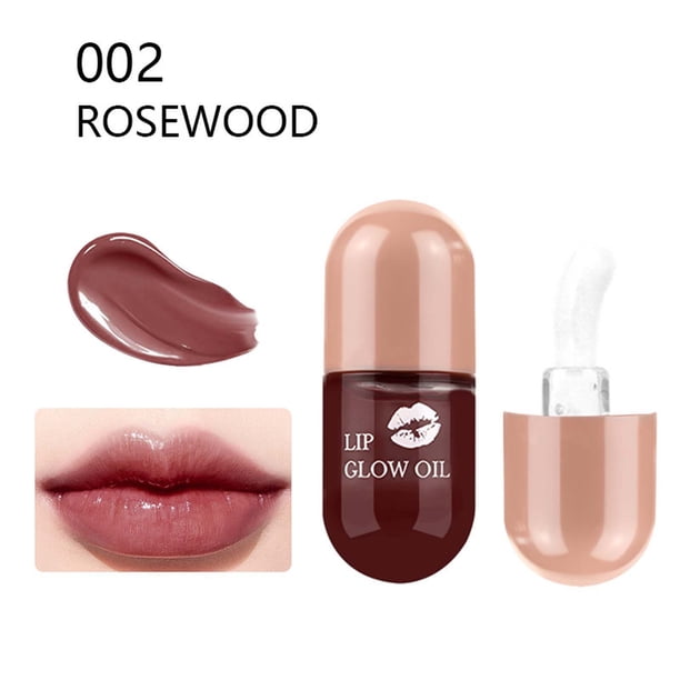 Fiudx Brillo Labial Hidratante, Potenciador Del Brillo Labial, Aceite Labial En Brillo Duradero, Suero Hidratante para Brillo Labial, Maquillaje Diario, para Mujeres En Movimiento, Tamaño Portátil de