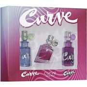 Curve/Curve Crush/Curve Appeal Fragrance Gift Set, 3 pc