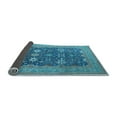 thumbnail image 2 of Ahgly Company Indoor Rectangle Oriental Light Blue Traditional Area Rugs, 7' x 10', 2 of 4