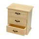 thumbnail image 2 of Organizador de escritorio de madera con cajones, caja de almacenamiento que ahorra espacio, versátil, para artículos de tocador de guardería., 2 of 9