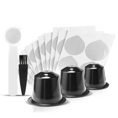 

Disposable Coffee Capsules Food Cafe Supplies Pill Cups for Coffee Filter Cups Crema Maker 200Pcs