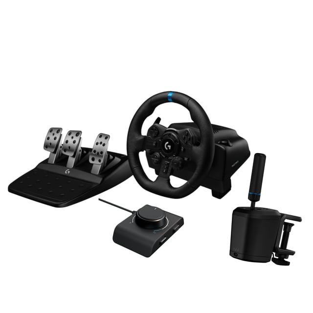 Volante y pedales de carreras Logitech G923 + RS Shifter & Handbrake