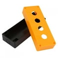 thumbnail image 2 of BX4 22mm Quatre Trous Bouton Poussoir Control Boîtier de Protection Étanche (Jaune), 2 of 10
