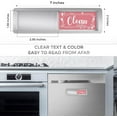 thumbnail image 3 of Dishwasher Magnet Clean Dirty Sign, Stylish Dirty Clean Dishwasher Magnet - Easy to Read Clean Dirty Magnet for Dishwasher, Strong Magnetic Clean Dirty Sign, Home Decor Kitchen Sign Magnets, 3 of 5