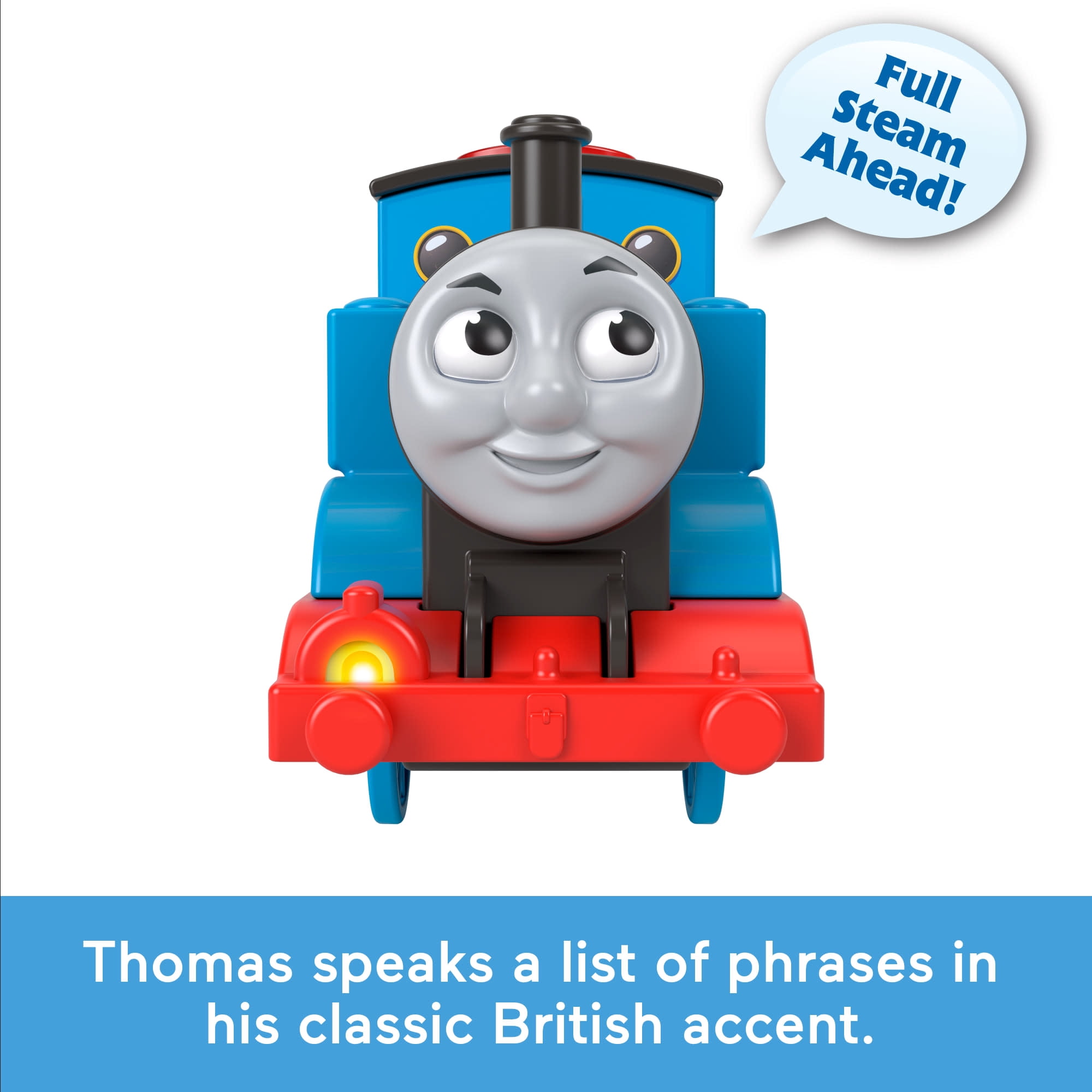 Thomas & Friends by Fisher-Price Talking Thomas Train Engine, Battery-Powered Toy