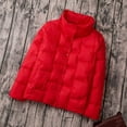 thumbnail image 2 of Sexlip Women's Puffer Jacket Lightweight Water-Resistant Winter Coat Windproof Packable Down Jacket Womens Warm Puffy Jacket Red S, 2 of 9
