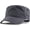 Grey, variant on XXL 62-65 cm Flat Top Style Army Cap,Oversize Quick-Drying Breathable Mesh Hat