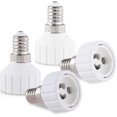thumbnail image 1 of 4x Socket Adapter - E14 To Gu10 Socket Converter - Bayonet Base Lamp Holder Adapter For Halogen Led Bulb, 1 of 5