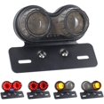 thumbnail image 1 of Luz trasera LED para motocicleta, intermitentes de freno integrados, luces para matrícula, luz trasera universal compatible con Honda Suzuki Cafe Racer, 1 of 5