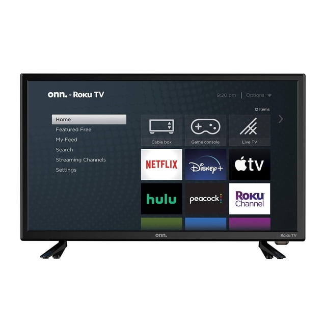 Televisor Onn 720P 24 Pulgadas LED HD USB HDMI Reacondicionado