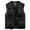 Black, variant on ZHaobin Men's Summer Outdoor Tooling Vest Multi-pocket Waistcoat Casual Solid Color Thin Fishing Photography Vest Vest Jacket (Khaki,XL)