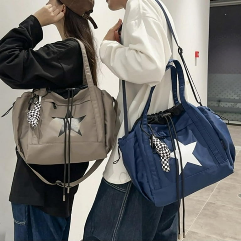 Star Messenger Bag, Vintage Star Tote Bag Y2K, Cute Star Messenger Bag, Vintage Star Tote Bag Y2K, Cute