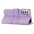 thumbnail image 5 of for Samsung Galaxy S21 Plus 5G Flip Case, Premium PU Leather Folio Flip with Design Card Slots Wrist Strap Shockproof Kickstand Magnetic Protective Girls Cover for Samsung S21 Plus, Lightpurple, 5 of 10