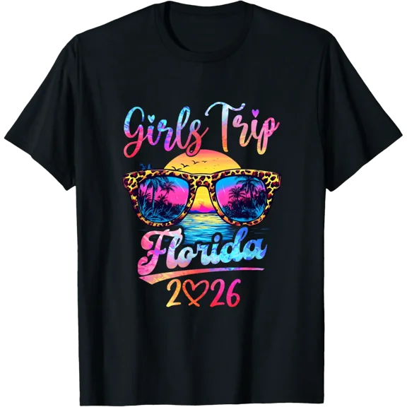 Girls Trip Florida Summer Vacation Women T-Shirt