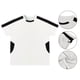 thumbnail image 4 of Ceisia Men's Athletic Short Sleeve T-shirt Color Block Round Neck Fitness Basketball Training Sport Tee Tops Black S Gifts, 4 of 8