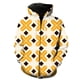 thumbnail image 1 of Sudadera con capucha y cremallera para hombre, estilo étnico exótico retro, con estampado 3D, estilo urbano de gran tamaño, estilo hip hop de primavera para adolescentes, chaquetas divertidas con capu, 1 of 6