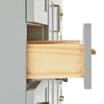 thumbnail image 6 of Ariel Taylor 67 Inch Single Oval Sink Vanity With White Quartz Countertop W/1.5" Edge In Grey, 6 of 11