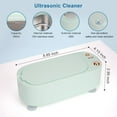 thumbnail image 6 of Yooshoverk Cleaning Machine, White, Ultrasonic, Portable Jewelry Cleaner, Mini Size, Home Glasses Cleaning, 6 of 8