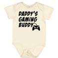 thumbnail image 3 of Inktastic Daddy's Gaming Buddy with Controller Boys or Girls Baby Bodysuit, 3 of 5