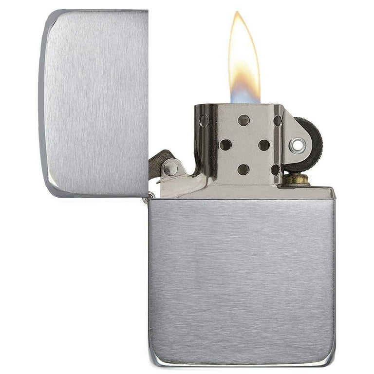 Zippo 1941 Replica Brushed Chrome Pocket Lighter