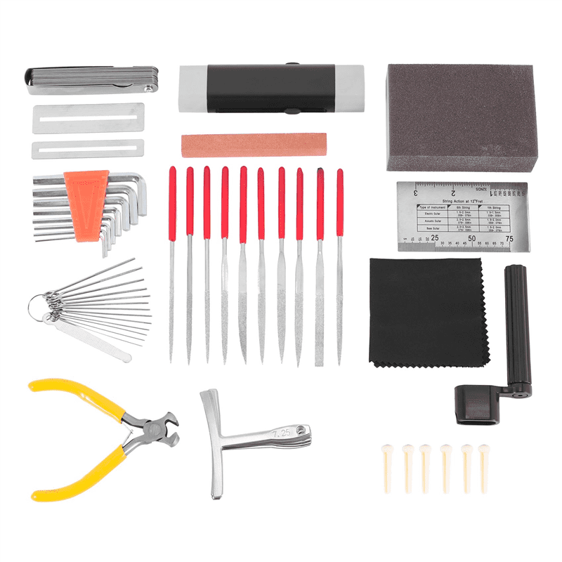 Guitar Tool Kit for Repairing Electric Guitar Care Kits for Bass