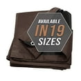 thumbnail image 1 of Lona impermeable grande - Lona de polietileno resistente de 10 mil de espesor, ideal para carpas con dosel, botes, casas rodantes o cubiertas de piscinas - Lonas protectoras multiusos con ojales para, 1 of 5