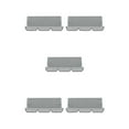 thumbnail image 2 of Youkk Housse de Balançoire Robuste et Durable Grand Application Anti-Brûlure et Isolation Thermique Gris 5Ensemble, 2 of 6