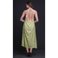 thumbnail image 4 of Bimba Robe Décontractée Longue Dos Nu à Col Halter Imprimée pour Femmes - Moyen, 4 of 6