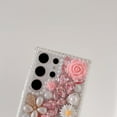 thumbnail image 6 of for Samsung Galaxy A16 5G Case,Cute Bling Glitter Sparkle Stunning Stones Diamond Rhinestone 3D Handmade Pearl Rose Flower with Wrist Lanyard for Women Girly for Galaxy A16 (Purple), 6 of 12
