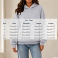 thumbnail image 3 of XRoczxe Women's Pullover Hoodie, Long Sleeve Fleece Sweatshirt with Kangaroo Pocket, Soft Casual Loose Fit Hooded Top for Fall Winter Lounge & Daily Wear, 3 of 8