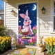 thumbnail image 4 of CaiYueKe Easter Door Cover Curtain Decoration for Spring Holiday Party, Bunny Egg Themed Hanging Door Banner Wall Decor, Festive Home Indoor Outdoor Welcome Sign with Religious Cross Pattern, 4 of 7