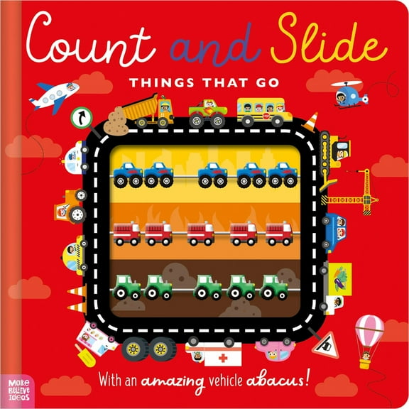Count and Slide Things That Go (Board Book)