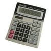 Business Calculator Tilted Screen Easy To Read Big Display - 12 Digit, Dual Power Battery And Solar! Quiet And Easy To Use! 2 Pack.