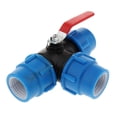 thumbnail image 1 of ziyahi PE Quick Connect Air Push Tube Tee Tee Union Union Coupler Fitting 40mm Steel core, 1 of 8