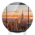 thumbnail image 3 of Acrylic New York Skyline Sunset Penthouse Suite View Cake Topper Party Decoration for Wedding Anniversary Birthday Graduation, 3 of 7