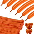 thumbnail image 1 of Globos KEXINGTUO 260 naranjas, 100 piezas, globos para modelar, 1 of 7