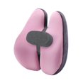 thumbnail image 4 of lionlar Lumbar Support Pillow Back Support Pillow for Office Chair Car Reading Chair Pink, 4 of 9