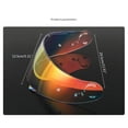 thumbnail image 5 of Colorful Lens Helmets Shield PC Faceshield Improved Visibility for AIR AIR2, 5 of 20