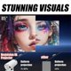 thumbnail image 4 of Cinemaster Pro-4k Smart Movie Projector Games Combo Video Games with 2Controller, 4 of 5
