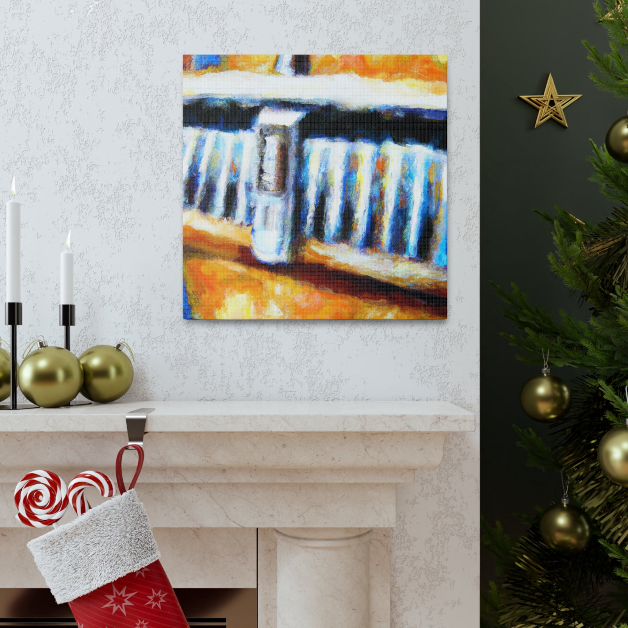 "Harmonica of Impressionism" - Canvas
