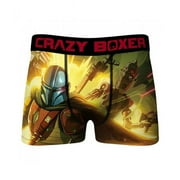 814729-large 36-38 The Mandalorian IG-11 Fight Crazy Boxer Briefs, Large 36-38